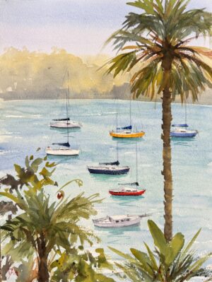 Sailing boats at Cremorne Point